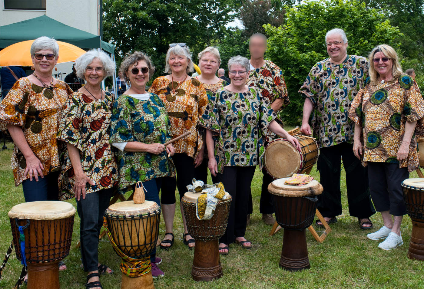 Gruppenbild Marula Drums